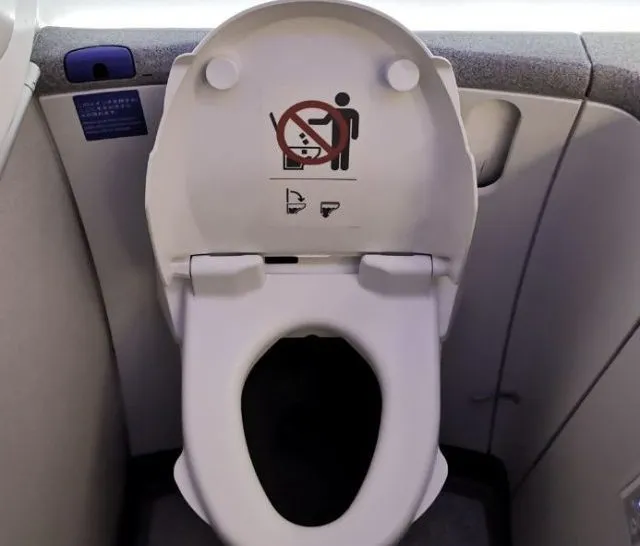 can you poop on a plane