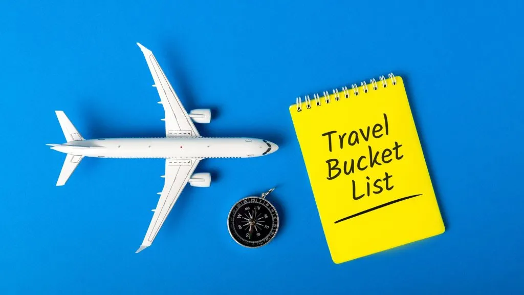 travel bucket list