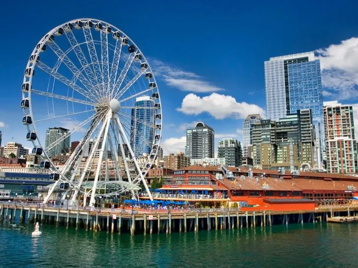 Great Wheel in Seattle things to do in Seattle with kids